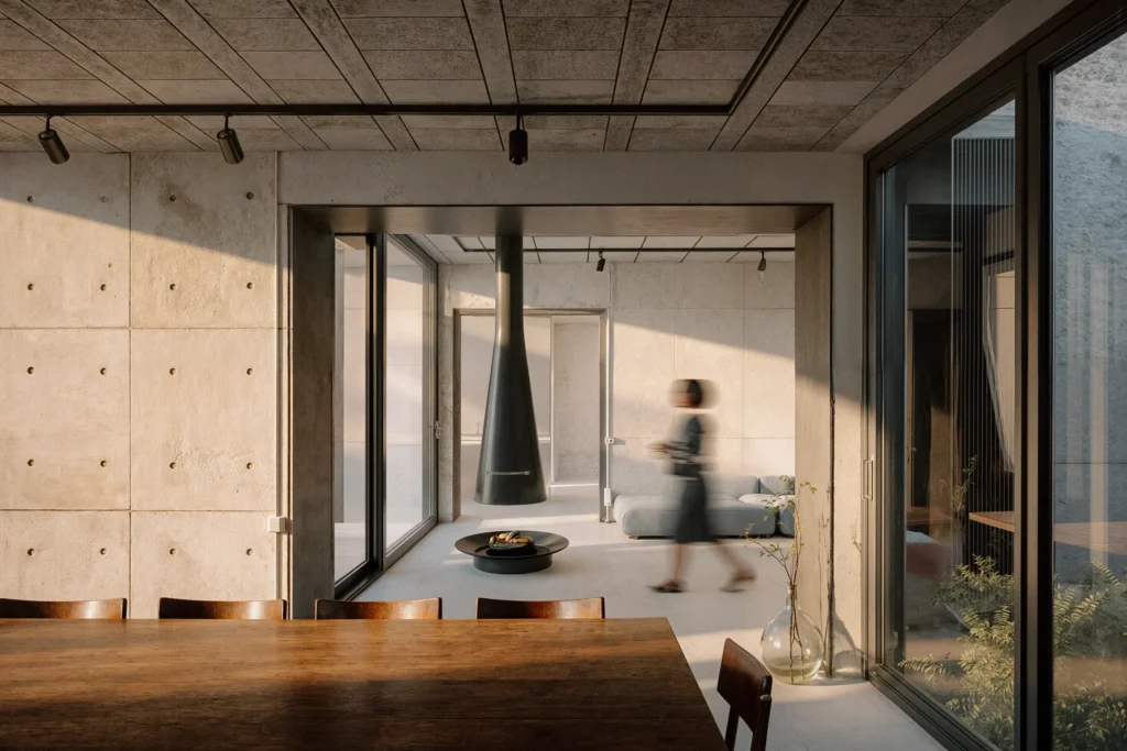 House with seven walls design and architecture